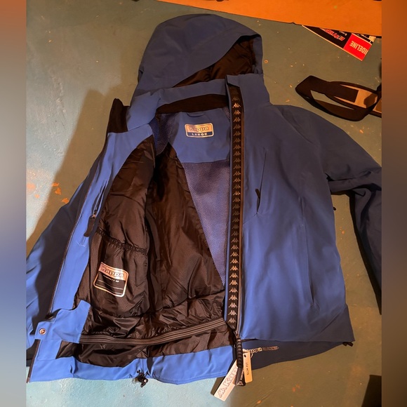 Very limited Blue Kappa USA ski jacket